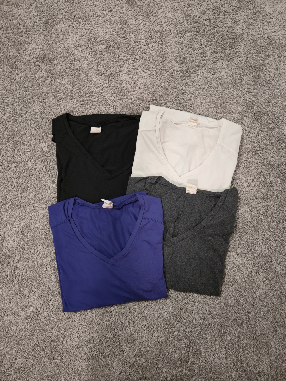 Lole T-Shirts x 4 (Sz Large)